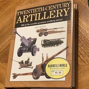 20th Century Artillery Hard Cover Book, by Ian Hogg